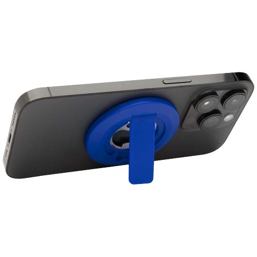 Station promotionnelle magnétique recyclée pour téléphone Ain Bleu royal